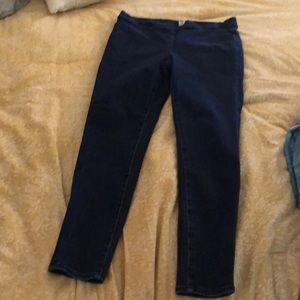 J Crew Dark Wash Jean Jeggings